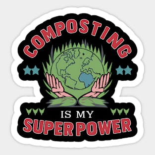 Composition is my Superpower Sticker